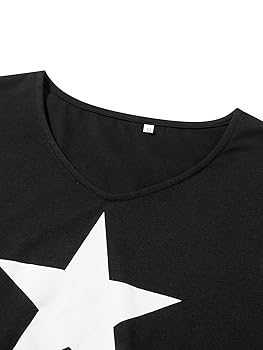トップス 00s black star pattern long T-shirts y2k 51GA3mybxsL._UY1000_.jpg